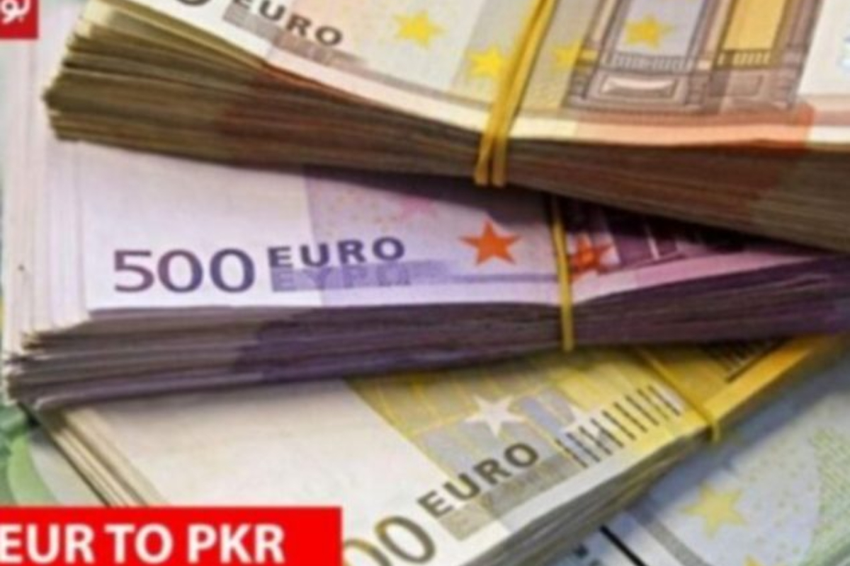 EURO to PKR buying exchange rate is PKR 307.5 as per the Pakistan Open Market and the EUR/PKR selling exchange rate.