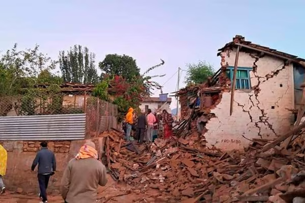 Nepal earthquake survivors