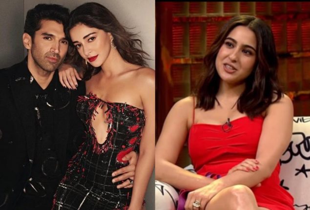 Koffee with Karan 8: Sara Ali Khan Teases Ananya Panday Over Aditya Roy Kapur