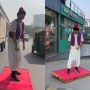 Aladdin of Gurugram Rides ‘Magic Carpet’ Through the City