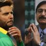 Shahid Afridi lashes out at Zaka Ashraf over PCB mismanagement