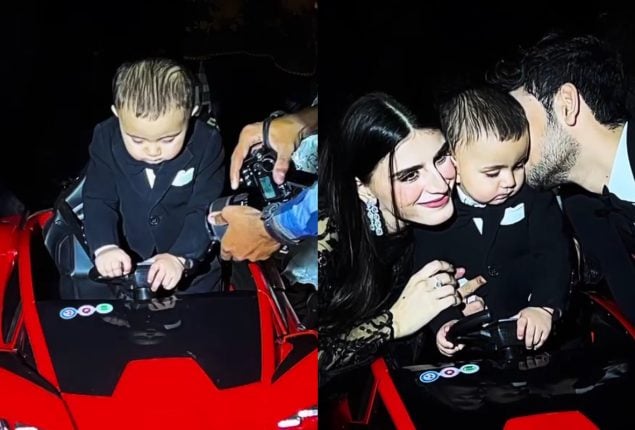 Maaz Safder celebrates his son’s first Birthday, See Photos