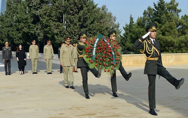 COAS Gen Asim calls on President of  Azerbaijan, military leadership