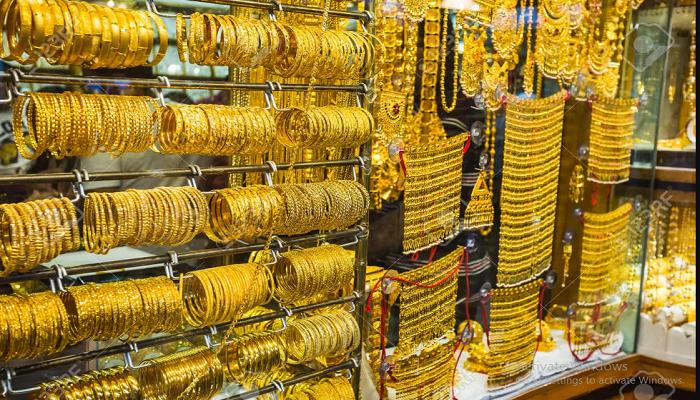 Gold price in Pakistan stands at Rs216,900/tola on Tuesday