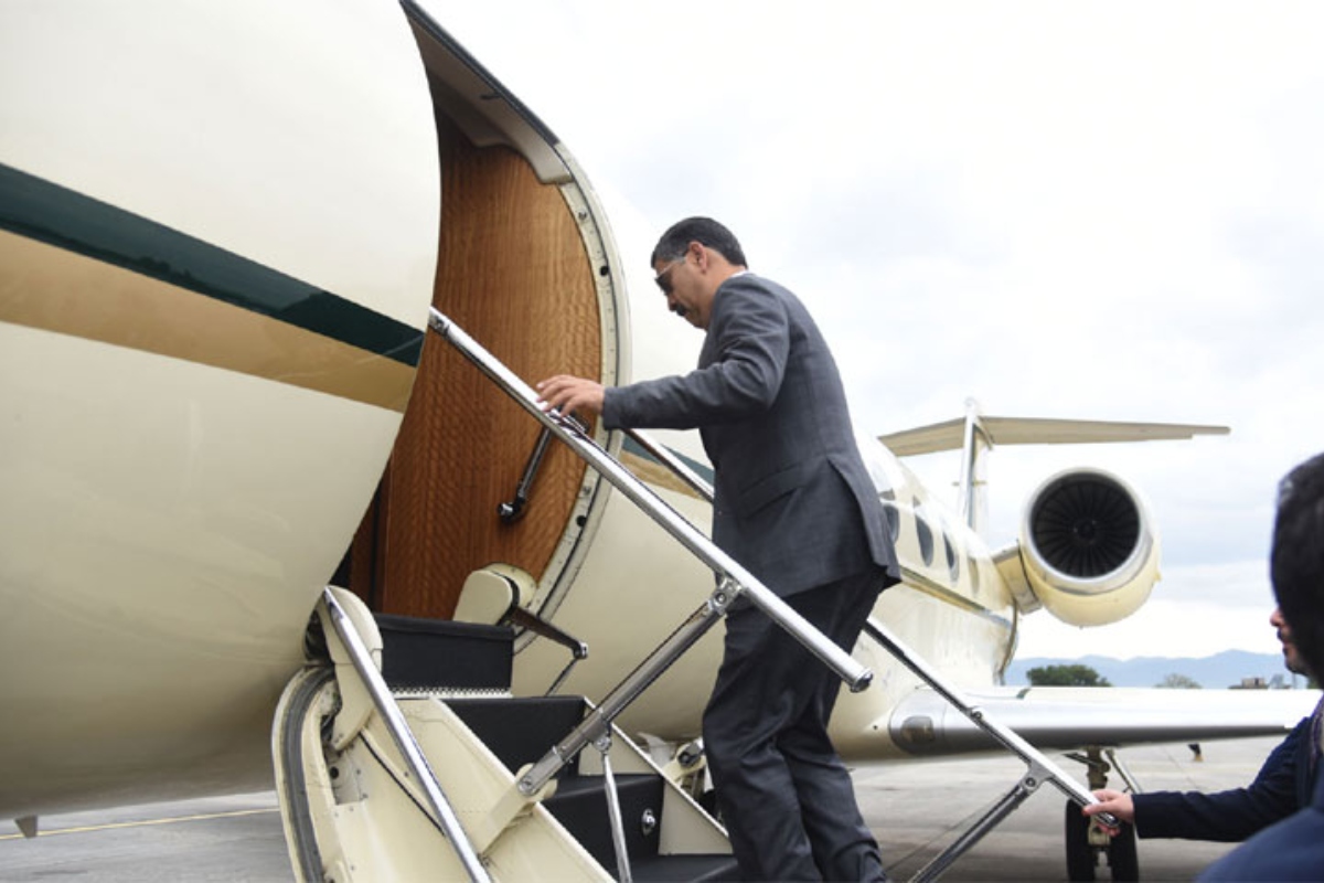 Caretaker PM leaves for Saudi Arabia on three-day visit