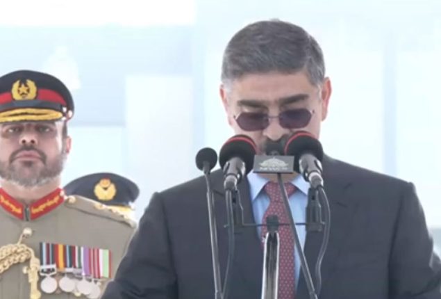 No peace without settlement of Jammu & Kashmir issue: PM Kakar