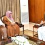 Pakistan firmly supports just, peaceful settlement of Palestine issue: President Alvi