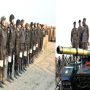 Army Chief visits Corps Level Collective Training exercise of Strike Corps