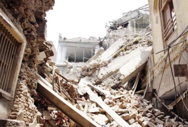 Sargodha roof collapse