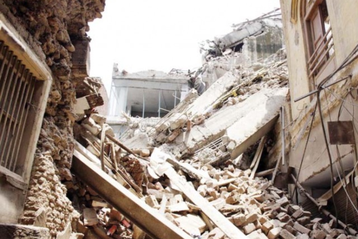 Sargodha roof collapse