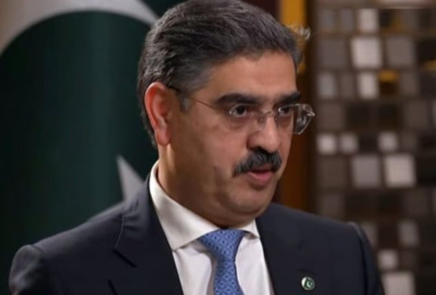 Unleashing military might over defenseless Palestinians unacceptable: PM Kakar