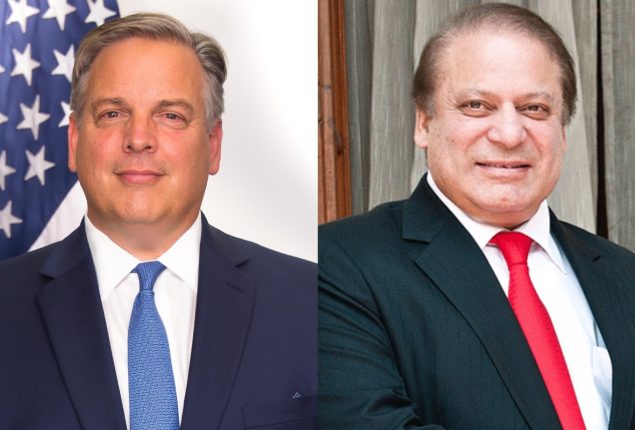 US Ambassador Donald Blome, Nawaz Sharif discuss Pakistan’s political landscape