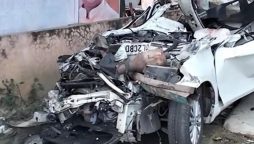 dumper-van collision Shahdara