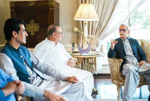 IPP Chairman, Aleem Khan discuss seat adjustment and elections