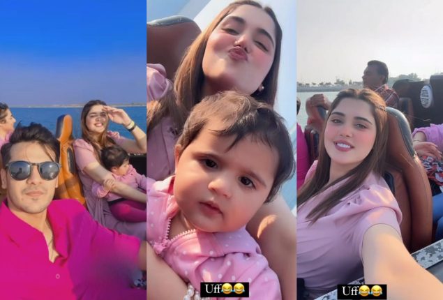 Kanwal & Zulqarnain shares their first jet car experience in Abu Dhabi