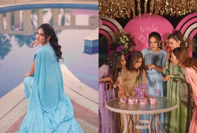 Iqra Kanwal shares beautiful moments from her bridal shower
