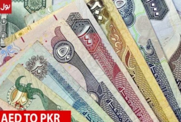 AED TO PKR and other currency rates in Pakistan – 27 Dec 2023