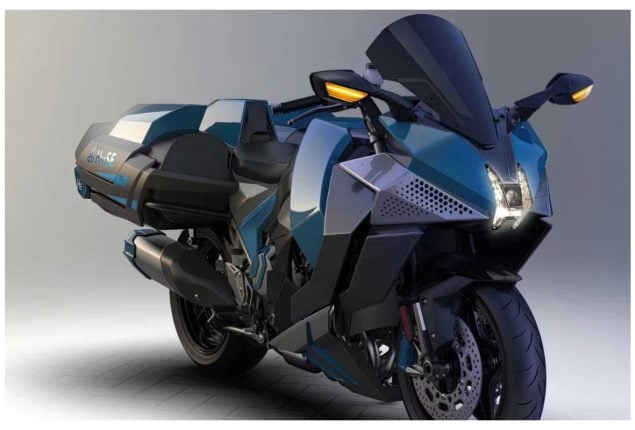 Kawasaki Unveiled its First Prototype of a Motorcycle Fueled By Hydrogen