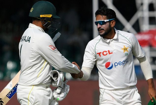 What did Hasan Ali said about Australian batter Usman Khawaja?