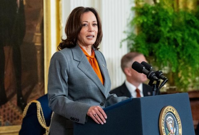 Kamala Harris Takes a Stand: Forced Palestinian Relocation Denied