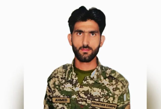 Soldier embraced martyrdom in South Waziristan