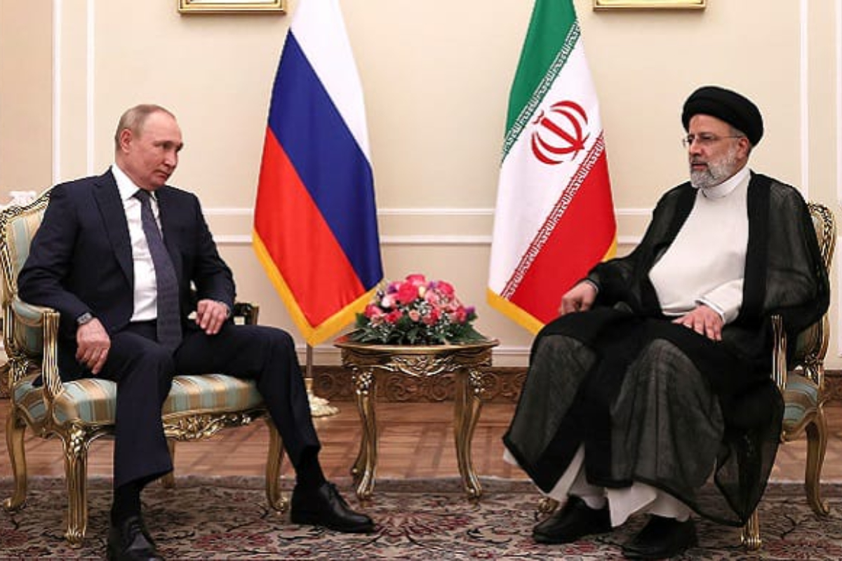 Iranian president Ebrahim visit Russia on Thursday to meet Putin