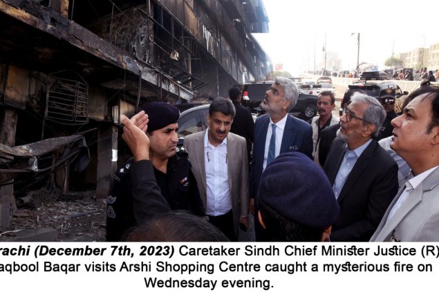 Sindh CM vows to accommodate Arshi Manzil affectees  