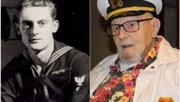 Pearl Harbor Survivor 'Ira Schab' Pays Tribute to Fallen Comrades