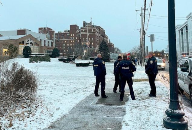 Man arrested after shots fired outside synagogue in Albany, New York