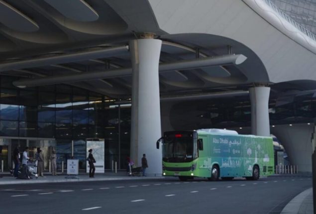 Abu Dhabi launches 24/7 electric bus service to Dubai for COP28