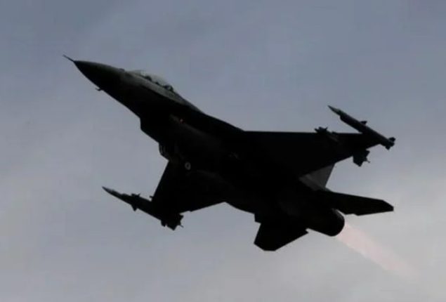 Pilot ejected and safe after F-16 crash in Yellow Sea