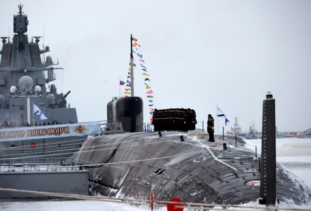 Putin unveils new nuclear subs, vows to bolster Russia’s naval might
