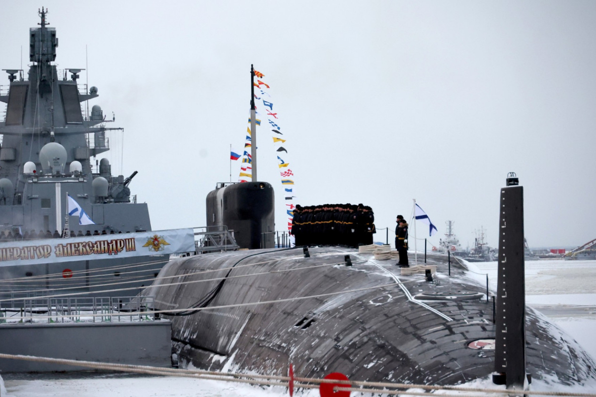 Putin unveils new nuclear subs, vows to bolster Russia's naval might