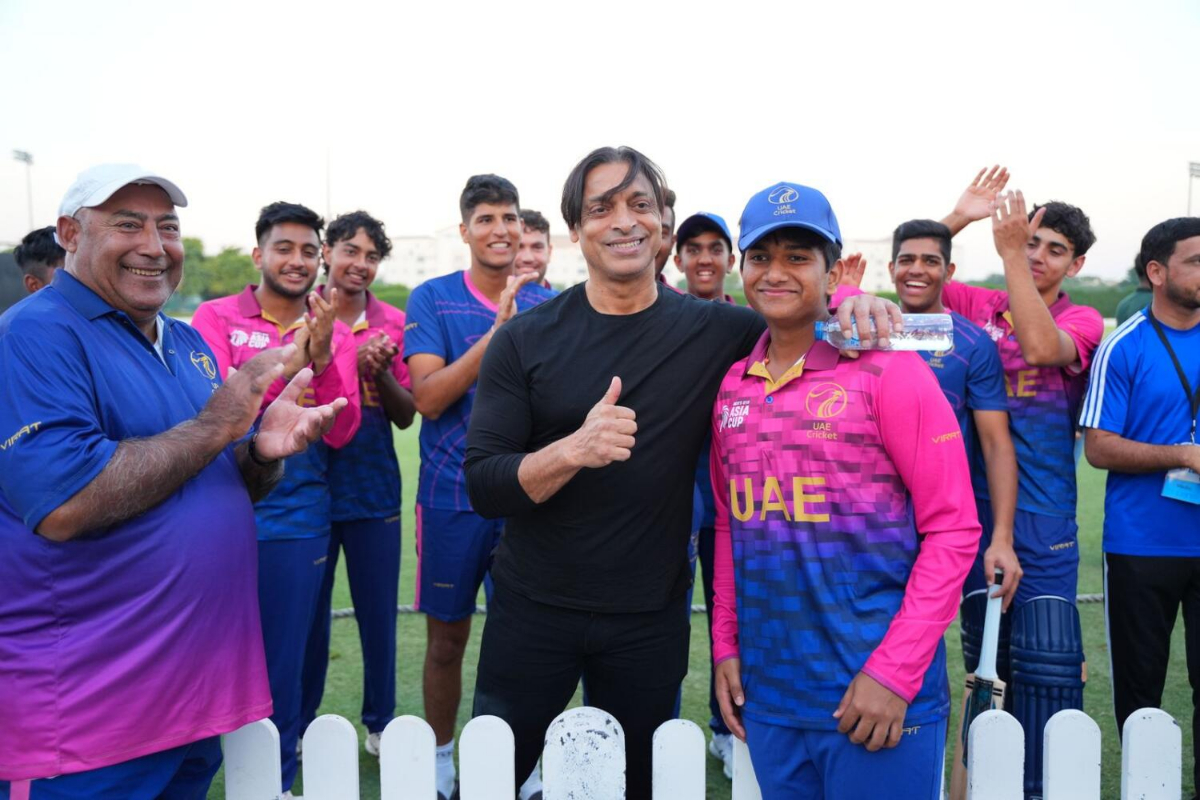 Shoaib Akhtar lauds young UAE team for historic win over Sri Lanka