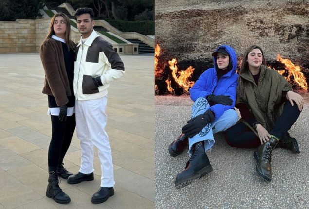 Kanwal Aftab shares stunning recent pictures from her Baku Trip with Husband