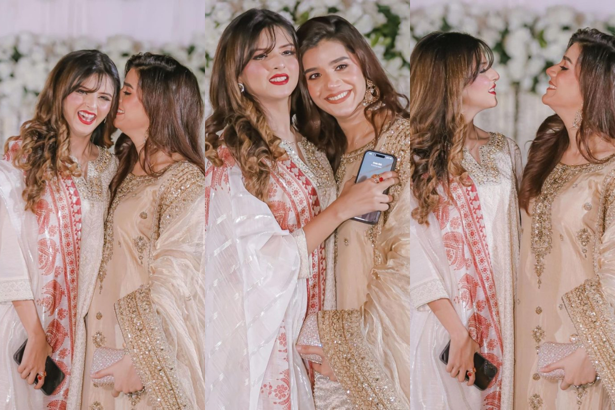 Kiran Ashfaque Hussein's beautiful pictures with a friends from a wedding