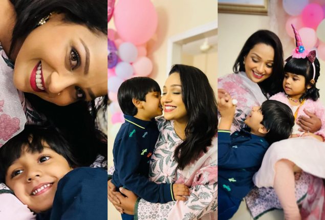 Uroosa Siddiqui adorable pictures with her son from a Birthday Party