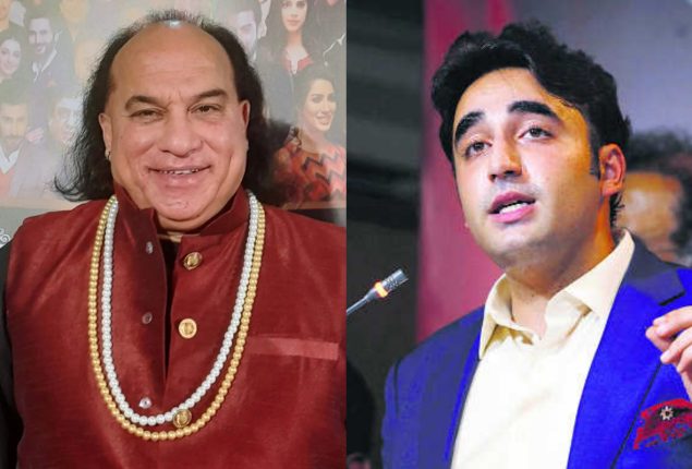 Chahat Fateh Ali Khan contest challenge to Bilawal Butto in elections for NA-128 Lahore