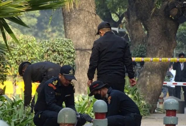 Explosion near Israeli embassy in New Delhi, no causalities reported