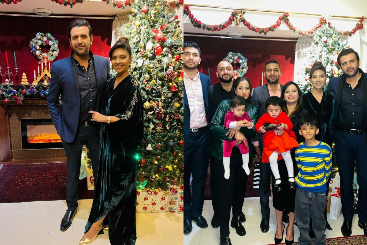 Sunita Marshall shared adorable Christmas dinner pictures with family