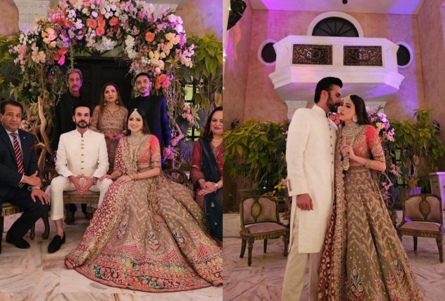See photos: A glimpse into Aymen Saleem’s dholki night
