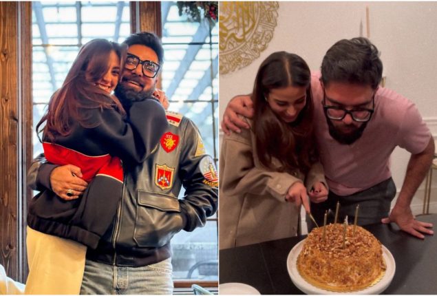 Iqra Aziz and Yasir Hussain Celebrate Their 4th Anniversary in Style