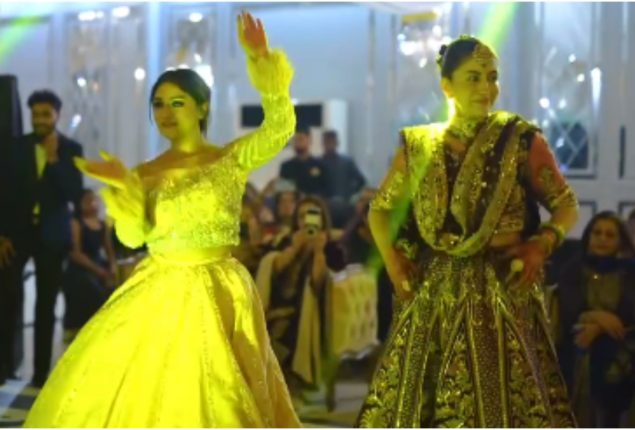 Sadia Faisal and Mahnoor Pervaiz steal the spotlight at Arsalan Faisal’s wedding
