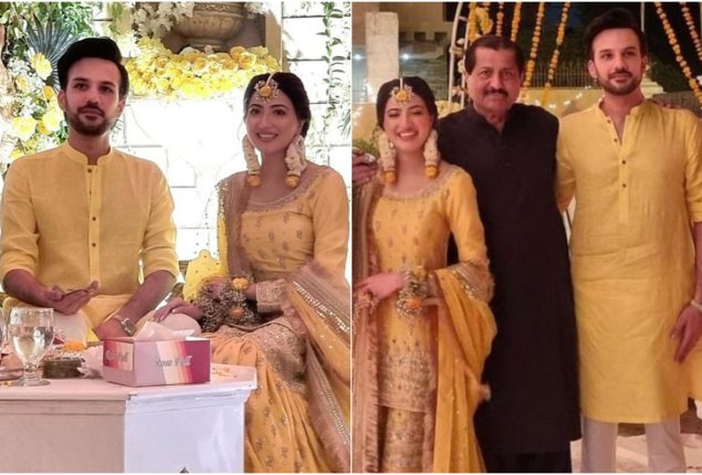 See Photos: Aymen Saleem’s Gorgeous Mayoun Look