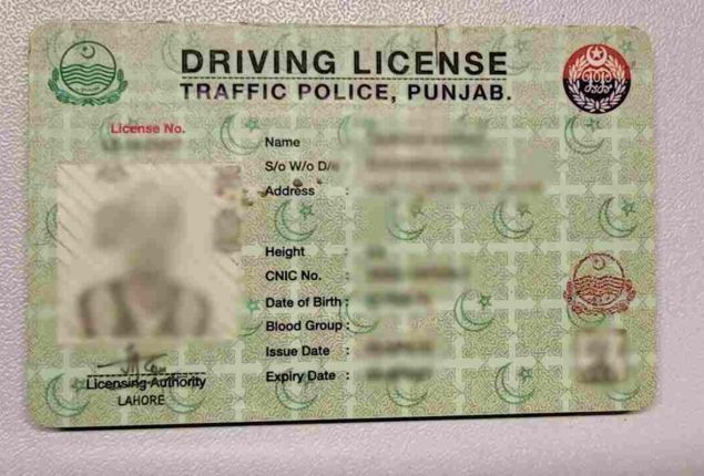 Motorcycle, car driving license latest fee update for Punjab citizens – Jan 2024
