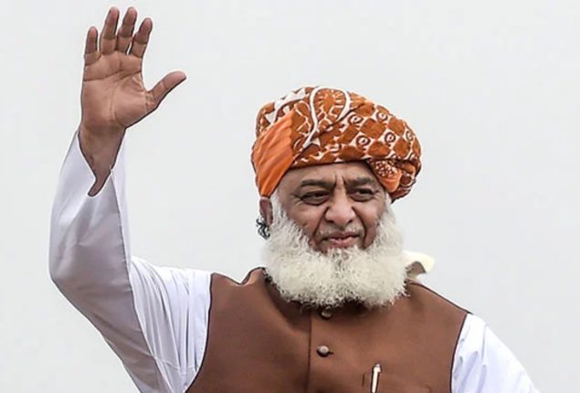 JUI-F chief files nomination papers from DI Khan
