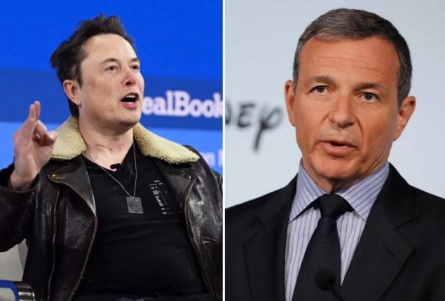 Elon Musk calls Disney to fire Robert Iger amid advertising dispute