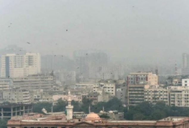 Two Pakistan’s cities top list in pollution today