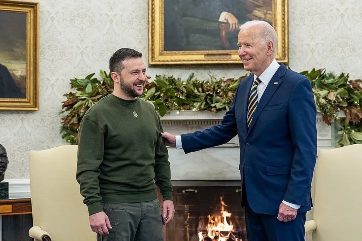 Biden Stands in Support of Ukraine, against allowing Putin to win