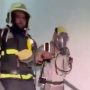 From Smoke and Sirens to Safety: Breathtaking Dubai Rescue Saves Trapped Resident